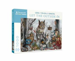 Let the Outside In Forest Jigsaw Puzzle By Pomegranate
