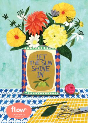 Let The Sun Shine In Flower & Garden Jigsaw Puzzle By Workman Publishing