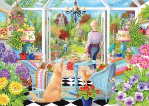 Summer Reflections Around the House Jigsaw Puzzle By Gibsons