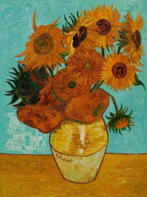 Sunflowers Impressionism & Post-Impressionism Jigsaw Puzzle By Piatnik