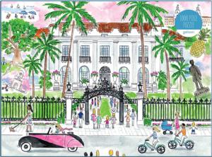 A Sunny Day in Palm Beach United States Jigsaw Puzzle By Galison