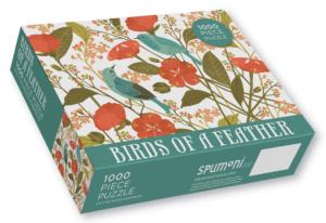 Birds of a Feather Flower & Garden Jigsaw Puzzle By Gibbs Smith