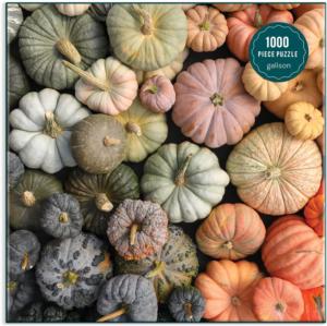 Heirloom Pumpkins Collage Jigsaw Puzzle By Galison