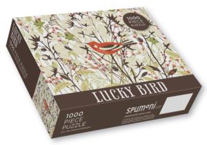 Lucky Bird Flower & Garden Jigsaw Puzzle By Gibbs Smith