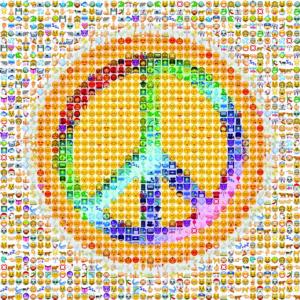 Peace (Emoji) Cartoon Large Piece By Ceaco