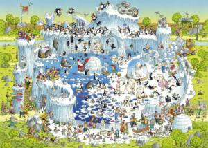 Polar Habitat Humor Jigsaw Puzzle By Heye