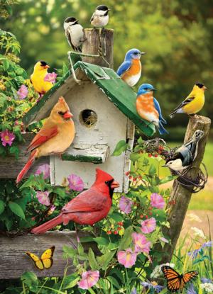Summer Birdhouse Flower & Garden Jigsaw Puzzle By Cobble Hill