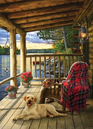 Cabin Porch Cabin & Cottage Jigsaw Puzzle By Cobble Hill