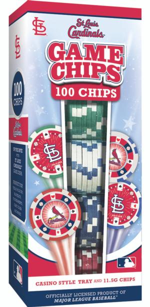 St. Louis Cardinals Poker Chips (100pc) By MasterPieces