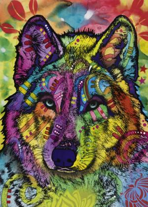 Wolf's Soul Contemporary & Modern Art Jigsaw Puzzle By Heye